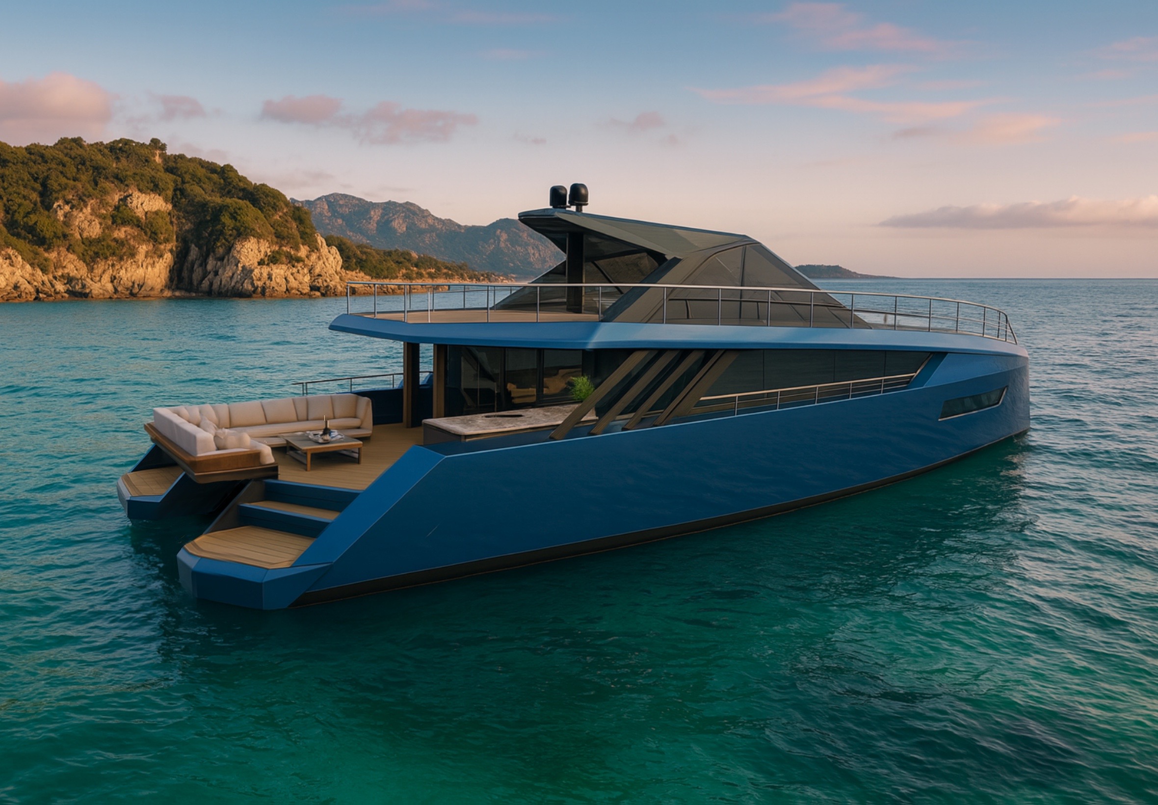 Catamaran yacht - 24m